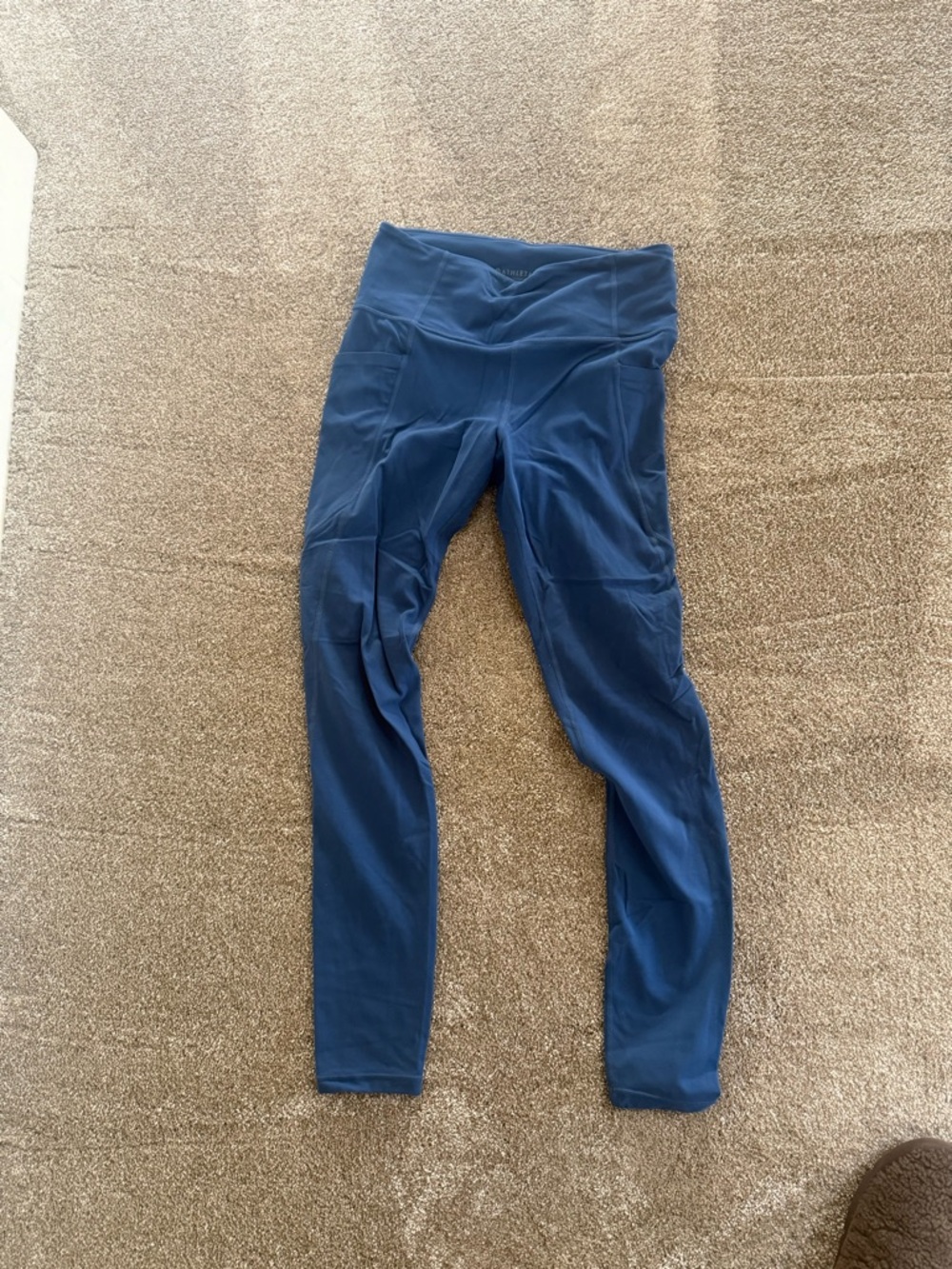 Blue High-Waist Athletic Leggings (TALL)